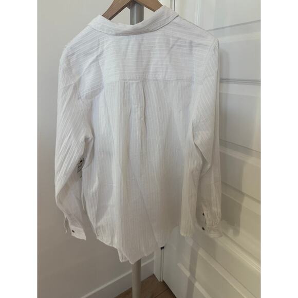 Caslon Button Down Shirt White Size XL - Picture 10 of 10